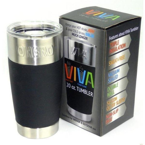 Ohero Fishing Accessories Ohero Viva 20oz. Insulated Stainless Travel Tumblers