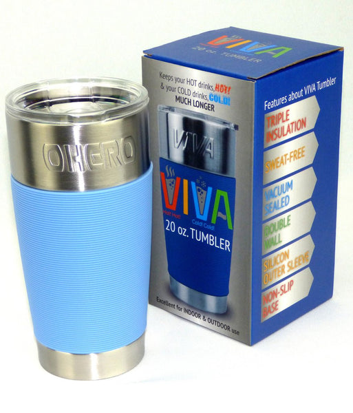 VIVA TUMBLER-20 OZ Keep your drink Hot, Cold and keep VIVA – Lee Fisher  Fishing Supply